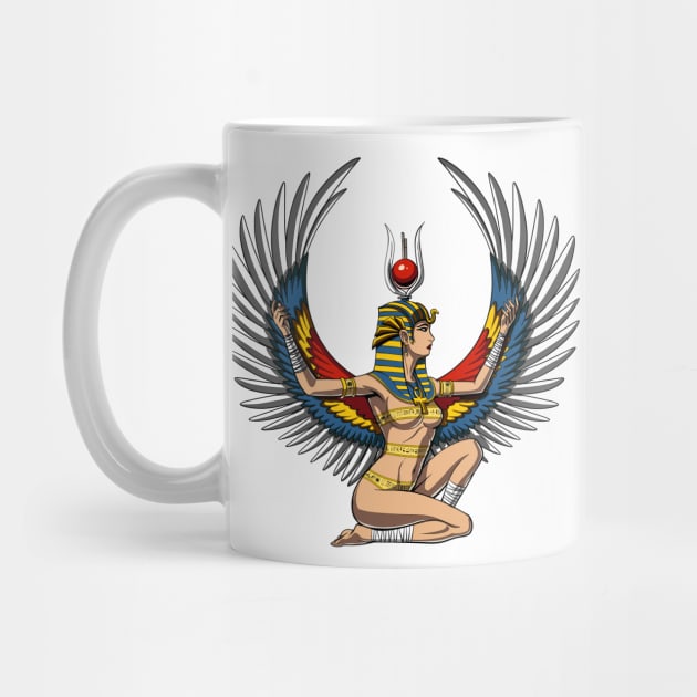 Egyptian Goddess Isis by underheaven